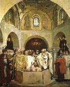 Baptism of Saint Prince Vladimir 1890 Viktor Vasnetsov